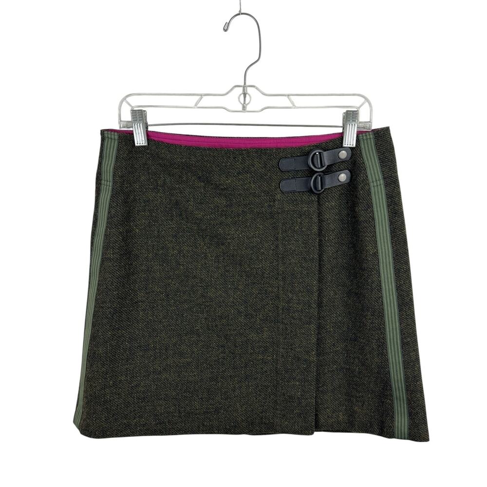 Prana Quincy Tweed Wrap Skirt